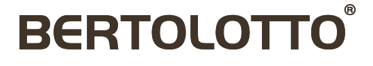 Logo con scritta "BERTOLOTTO" in caratteri maiuscoli.